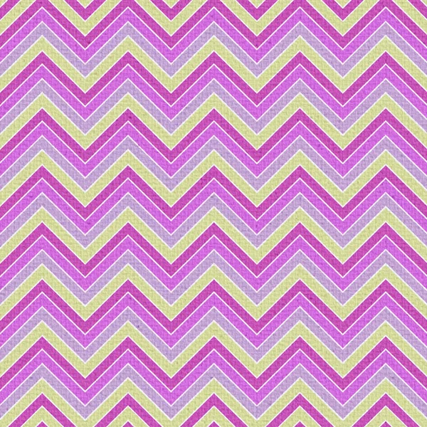 Modello a zig zag geometrico colorato senza cuciture in colori retrò — Foto Stock