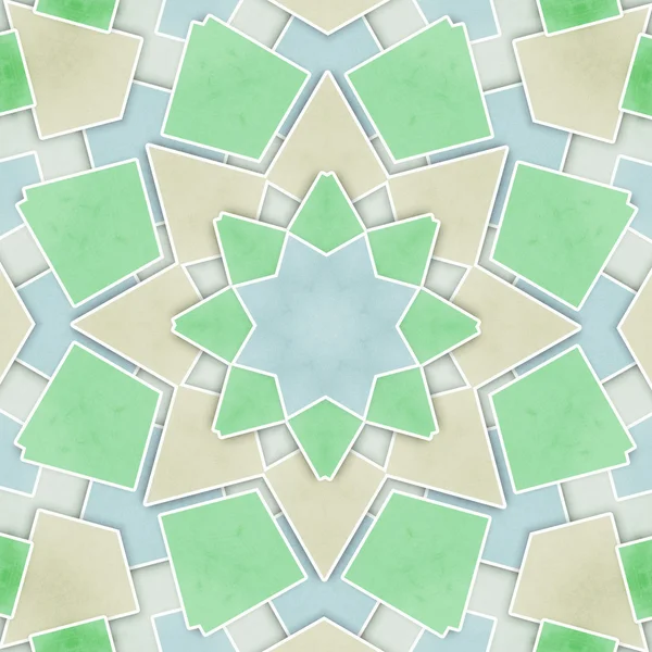Muster abstrakter geometrischer Fliesen — Stockfoto