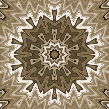 Dalgalı arka plan, mandala