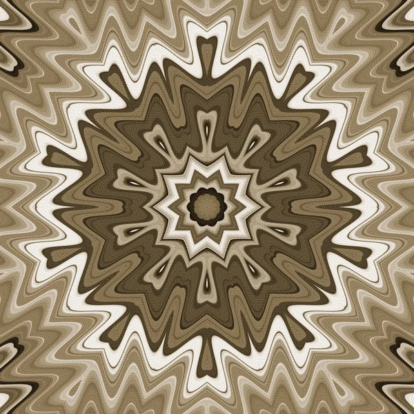 Abstrakter welliger Hintergrund, Mandala — Stockfoto