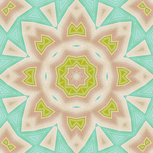 Abstract background -  retro colorful ornate in pastel colors — Stock Photo, Image