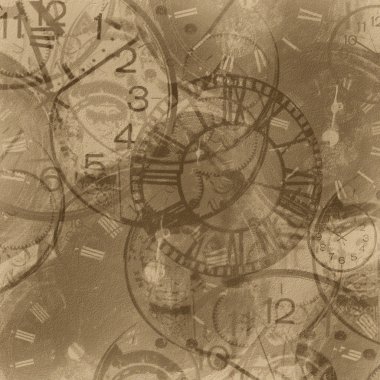 Soyut vintage saat arka plan 