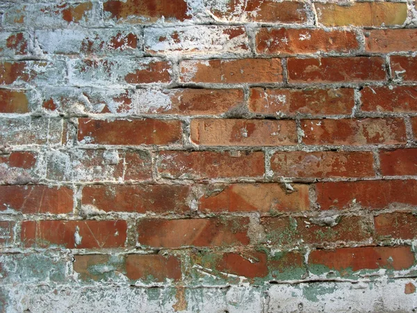 Vieux mur de briques dans une image de fond — Photo