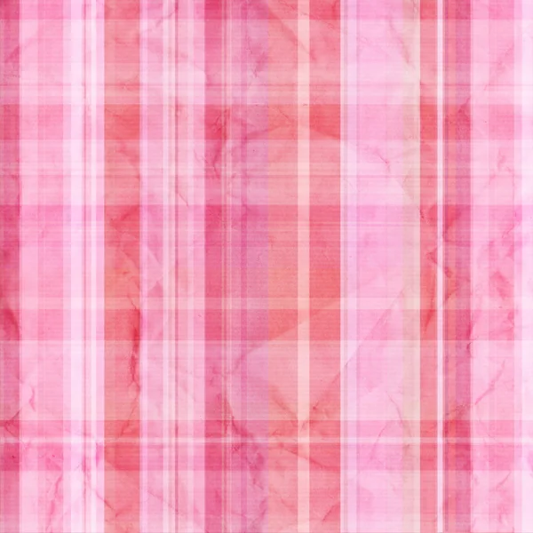 背景-粉红色格子 — 图库照片