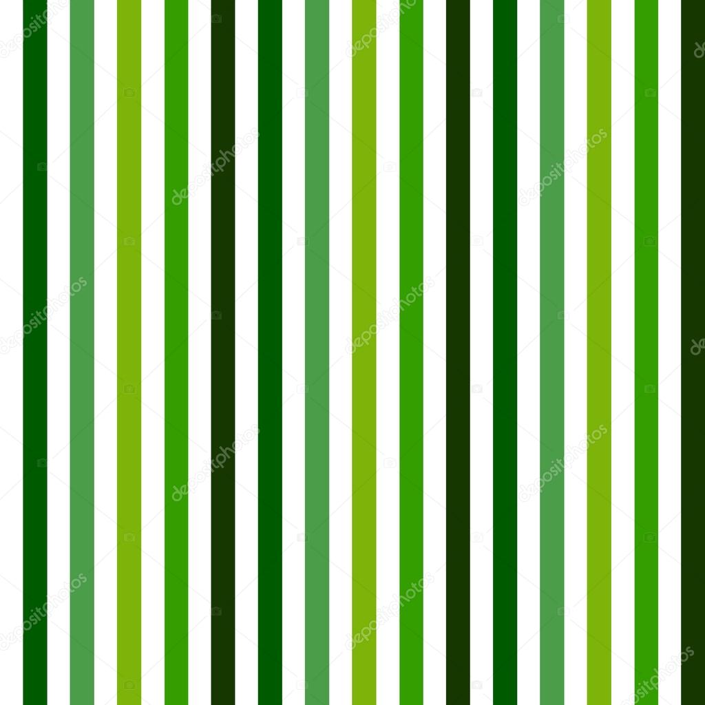 Retro stripe pattern - background with colored  green, white ver