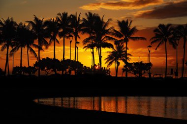Sunset Beach Waikiki, Honolulu, Oahu, Hawaii