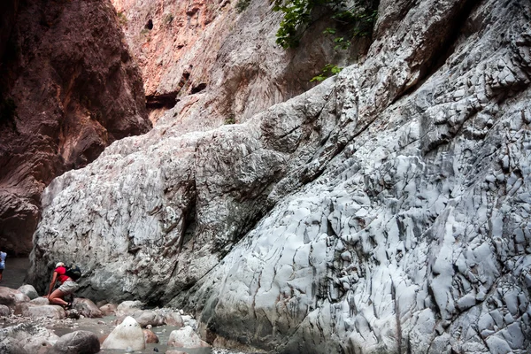 Saklikent Gorge Trekking, Turquia — Fotografia de Stock