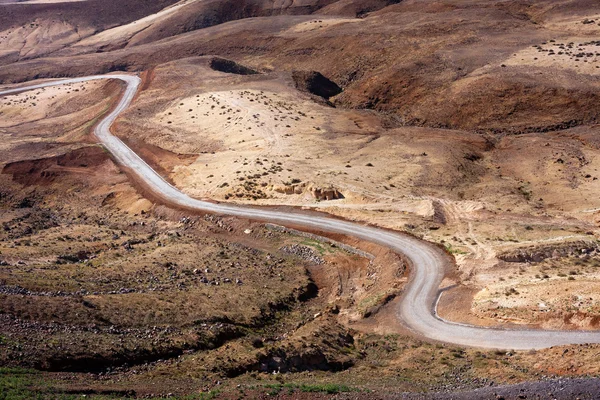 Cape Verde yol çöl — Stok fotoğraf