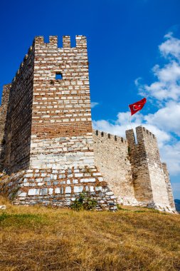 Selçuk Kalesi Ayasoluk tepe üzerinde