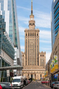 Varşova, Polonya - görünümü, kültür ve Bilim Sarayı'nda