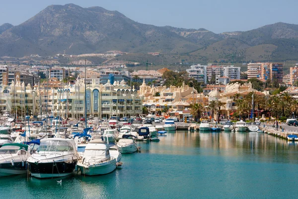 Benalmádena marina — Stockfoto