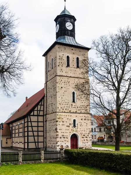 Baptistkyrkan i Pisz stad, Polen — Stockfoto