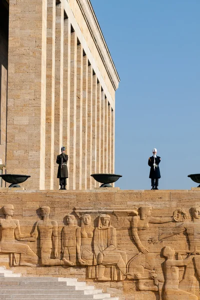 Drabanterna av Ataturks Mausoleum — Stockfoto