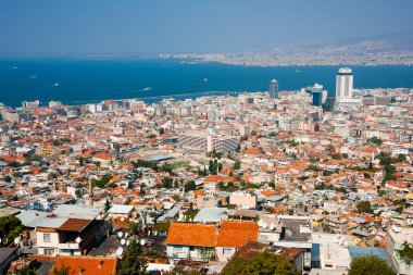 Izmir, Türkiye - 04 Ekim 2014: Kuşlar Agor görünümüyle göz