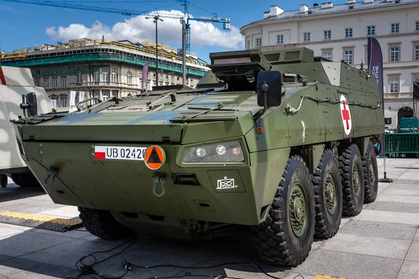 Armored ambulance vehicle KTO ROSOMAK — Stock Photo, Image