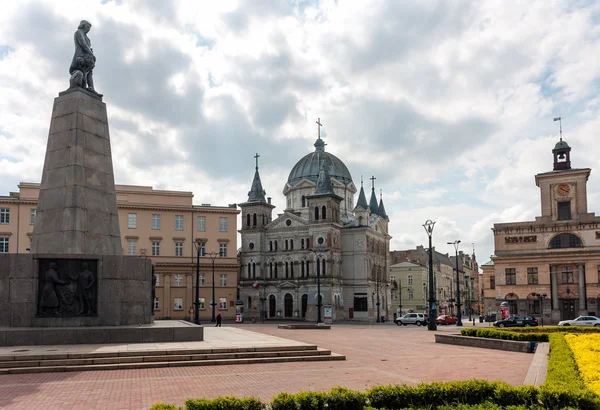 Place de la Liberté (Plac Wolnosci) à Lodz, Pologne — Photo