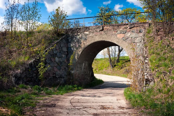 철도 돌 다리 — 스톡 사진