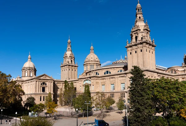 Mnac nationales kunstmuseum von katalonien, barcelona — Stockfoto