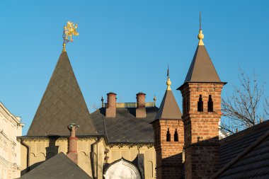 Moskova, çatı Varvarka street, Rusya Romanov odasında. Görme