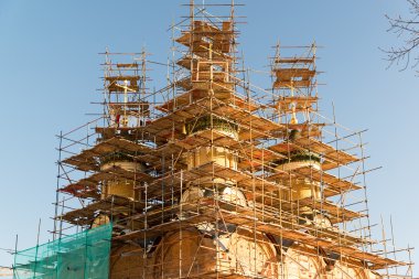 Katedral inşası oturum anne Tanrı Moskova, Rusya