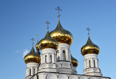 Kilise Alexander Nevsky demiryolu Meydanı'Tver, Rusya Federasyonu