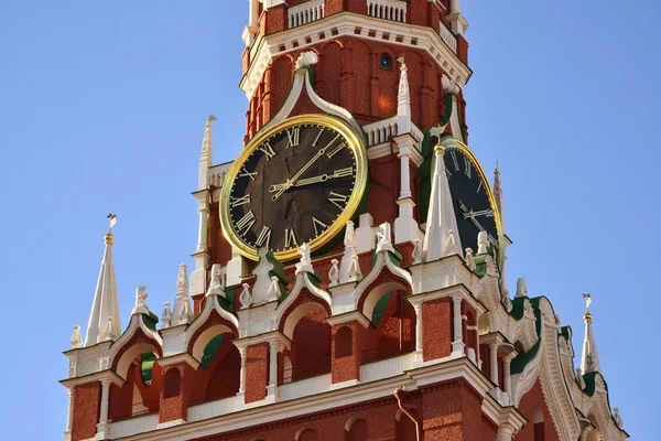 Spasskaya tower of Moscow Kremlin, Russia — Stock Photo, Image