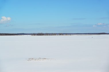 Ivankovskoye rezervuar Tver bölgesi, Rusya Federasyonu