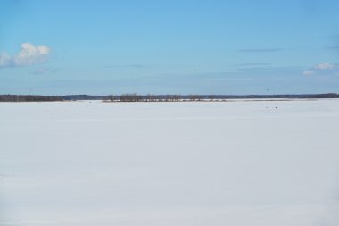 Ivankovskoye rezervuar Tver bölgesi, Rusya Federasyonu