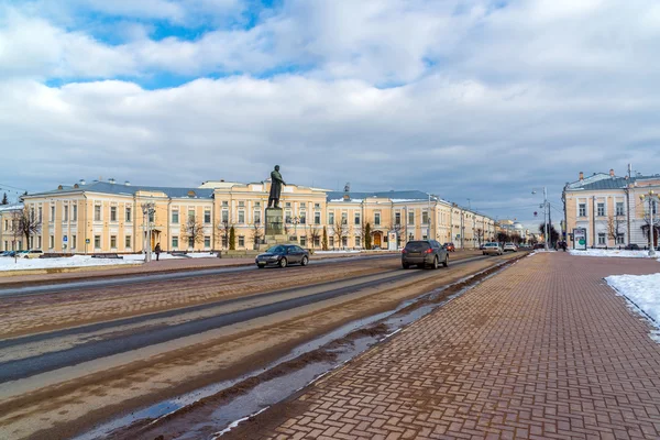 Troitsk, Rusko - 27. února. 2016. hlavní banka Ruska pro Tverské oblasti — Stock fotografie