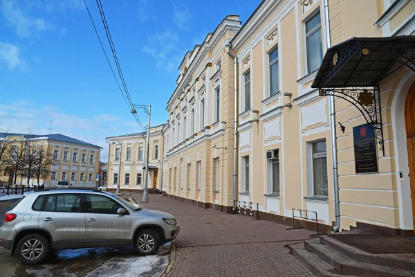 Tver, Rússia - 27 de fevereiro. 2016. Banco principal da Rússia para a região de Tver — Fotografia de Stock