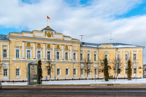 Troitsk, Rusko - 27. února. 2016. správa města Tveru, postavený v 18. století — Stock fotografie