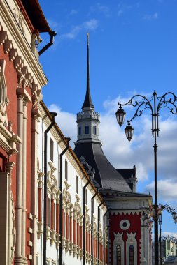 Kazansky tren istasyonu Komsomolskaya Meydanı