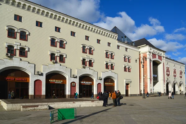 모스크바, 러시아-3 월 14 일, 2016. Kazansky 거리 Novoruzanskaya에서 역 — 스톡 사진
