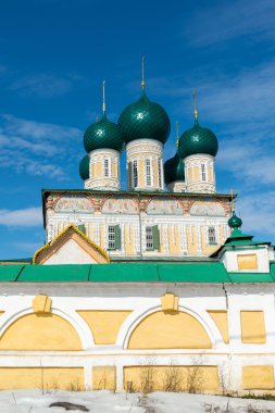 Tutaev, Rusya'nın diriliş Katedrali. Altın yüzük seyahat
