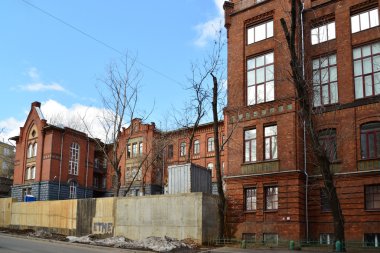 Moskova, Rusya - 14 Mart 2016. Beyin Araştırma Bölümü Nöroloji Bilimsel Merkezi, Rusya Bilimler Akademisi