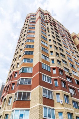 Andreevka, Rusya - Nisan 11.2016. Konut Kompleksi Uyutniy