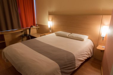 Yatak odası iç dahil ışıkları ile