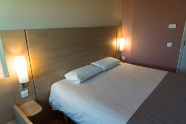 Yatak odası iç dahil ışıkları ile