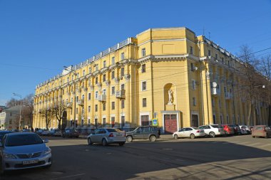 Rusya, Yaroslavl-Mart 29.2016. Sovyetler konut bina kez.