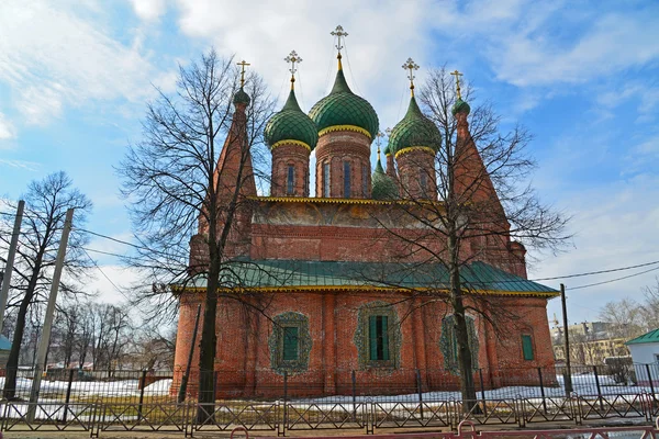 Церковь Святого Николая на ул. Чайковского в Ярославле — стоковое фото