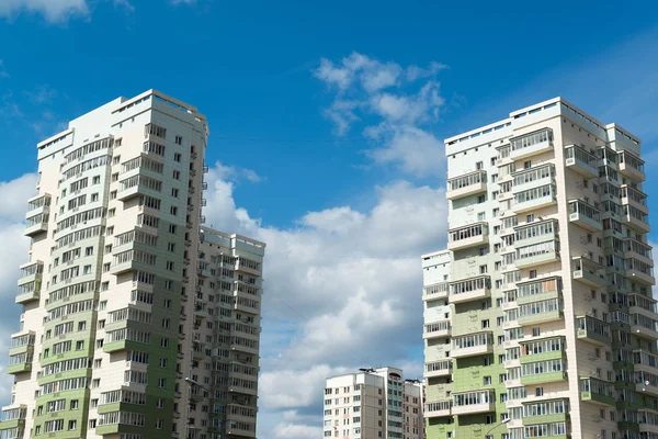 Fasáda moderního bytového domu — Stock fotografie