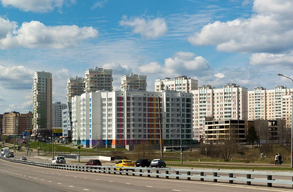 Moscú, Rusia-24 de abril de 2016. Zelenograd - Distrito Administrativo de Moscú —  Fotos de Stock