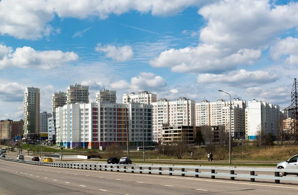 Moscou, Rússia-24 de abril de 2016. Zelenograd - Distrito Administrativo de Moscou — Fotografia de Stock