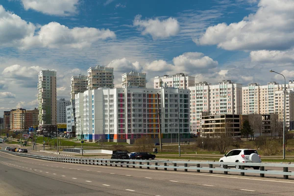 Moscú, Rusia-24 de abril de 2016. Zelenograd - Distrito Administrativo de Moscú — Foto de Stock