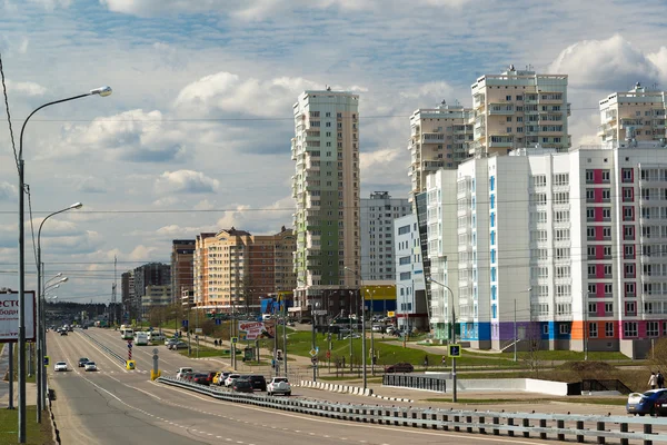 Moscú, Rusia-24 de abril de 2016. Zelenograd - Distrito Administrativo de Moscú — Foto de Stock