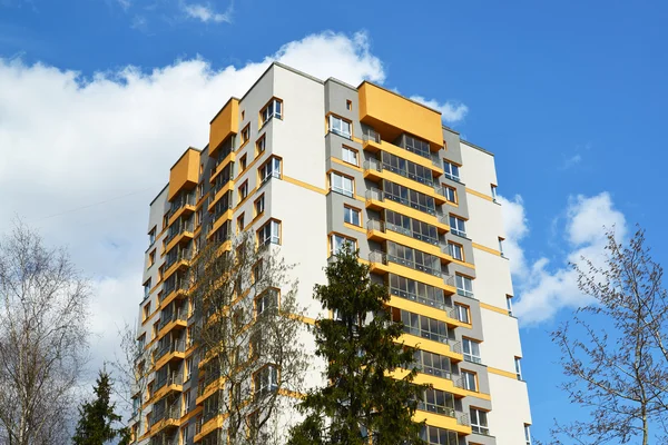 Moscow, Federacja Rosyjska kwietnia 24.2016. Zelenograd - administracyjny Moskwy — Zdjęcie stockowe