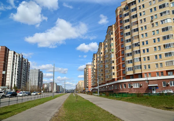 Moscou, Rússia-24 de abril de 2016. Zelenograd - Distrito Administrativo de Moscou — Fotografia de Stock