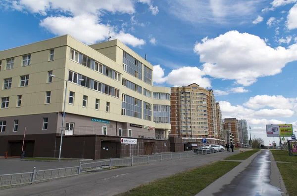 Moscow, Federacja Rosyjska kwietnia 24.2016. Zelenograd - administracyjny Moskwy — Zdjęcie stockowe