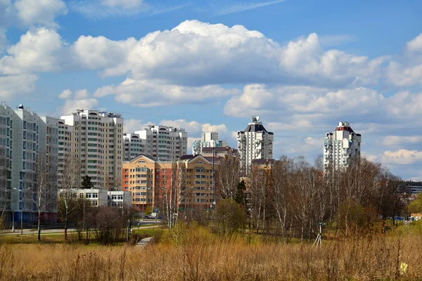 Moscú, Rusia-24 de abril de 2016. Zelenograd - Distrito Administrativo de Moscú — Foto de Stock