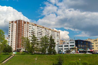 Moskova, Rusya - 06.2016 olabilir. 16 Zelenograd yönetim bölgesi ilçeleri